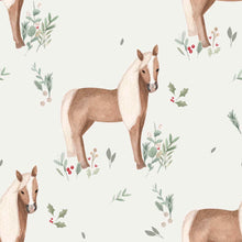 Lade das Bild in den Galerie-Viewer, Haflinger Weihnachten cream - Jersey
