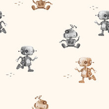 Lade das Bild in den Galerie-Viewer, Roboter Rocks cream - Rib Jersey
