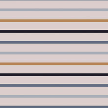 Lade das Bild in den Galerie-Viewer, Stripes cream/mustard/blue (eisenbahn kombi) - FT
