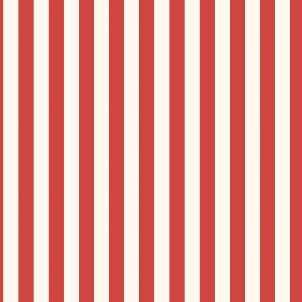 Stripes creme/erdbeerrot Jersey