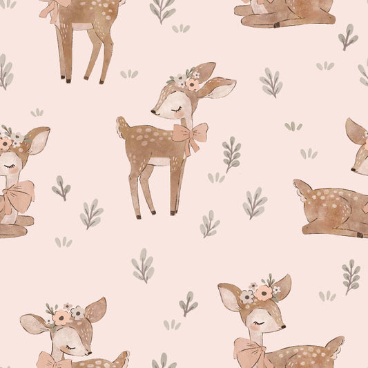 Reh Mädchen blush - Jersey