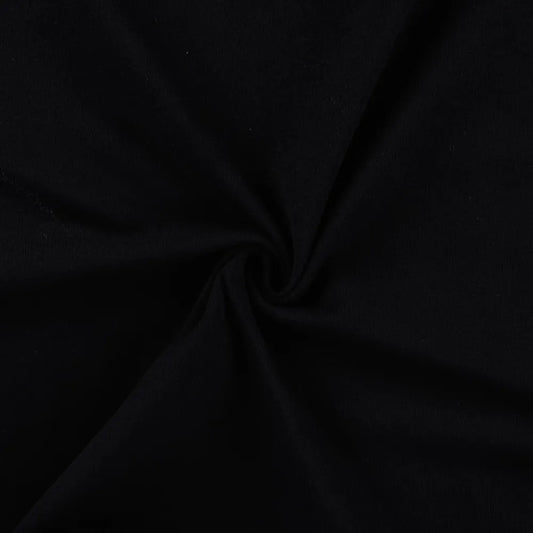 Jersey organic schwarz