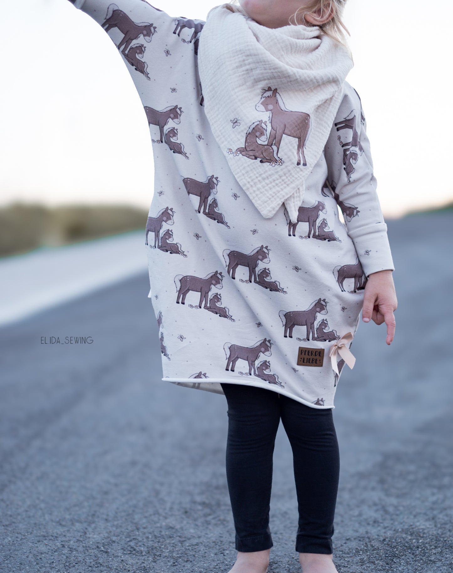 Horse Family - Bügelbild groß