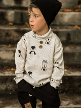 Load image into Gallery viewer, Pinguin &amp; Elch Konfetti - Rib Jersey
