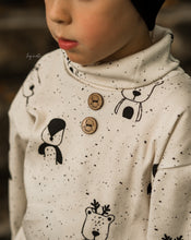 Load image into Gallery viewer, Pinguin &amp; Elch Konfetti - Rib Jersey
