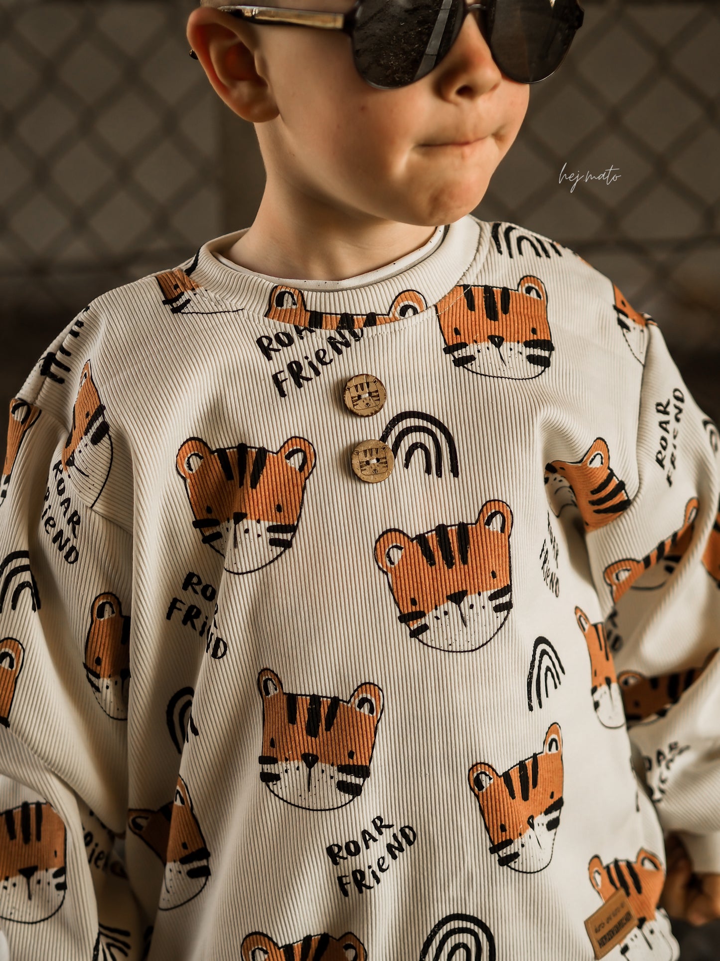 Tiger ROAR FRIEND - Rib Jersey