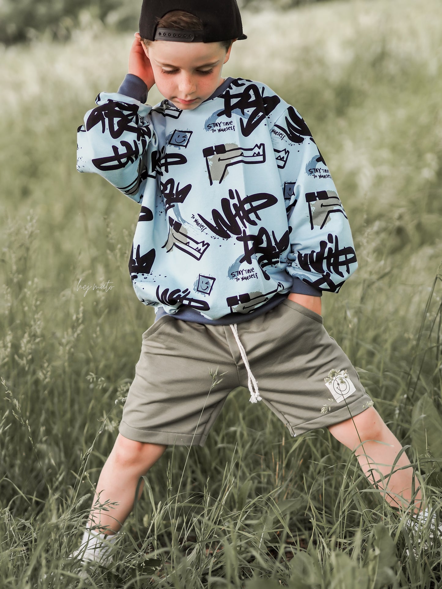 Croc Wild Day  - French Terry Eigenproduktion