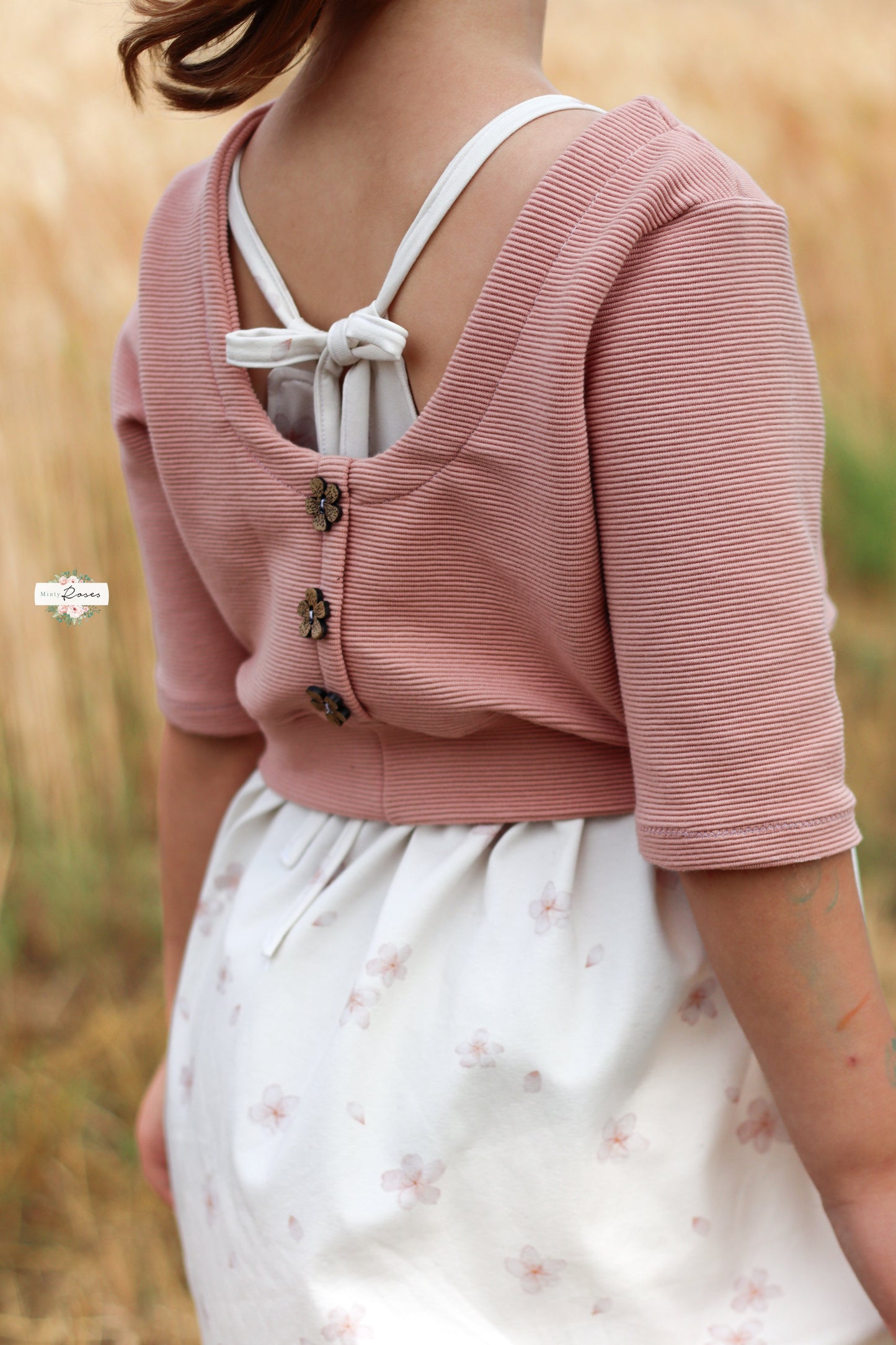 Ottoman Rib Jersey nude rosa