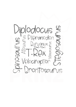 Lade das Bild in den Galerie-Viewer, Plotterdatei - Dino Schriften
