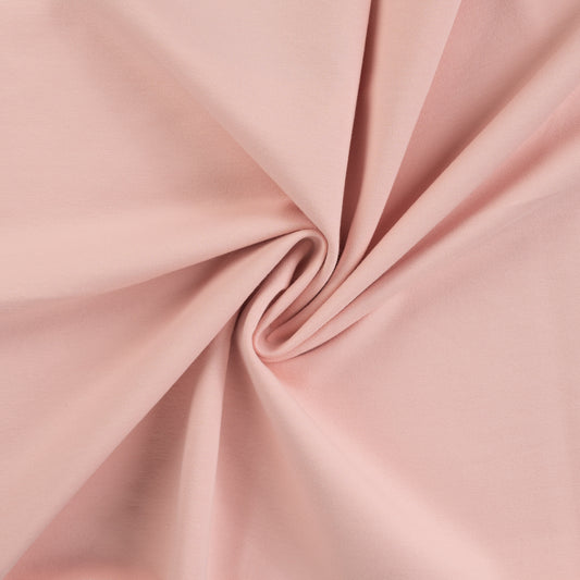 French Terry blush pink