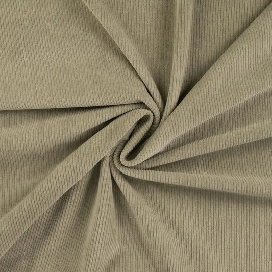 Cord Jersey earth khaki