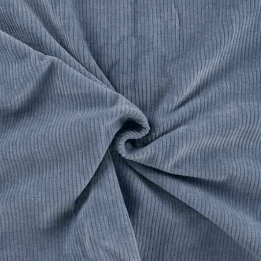 Cord Jersey dusty blue