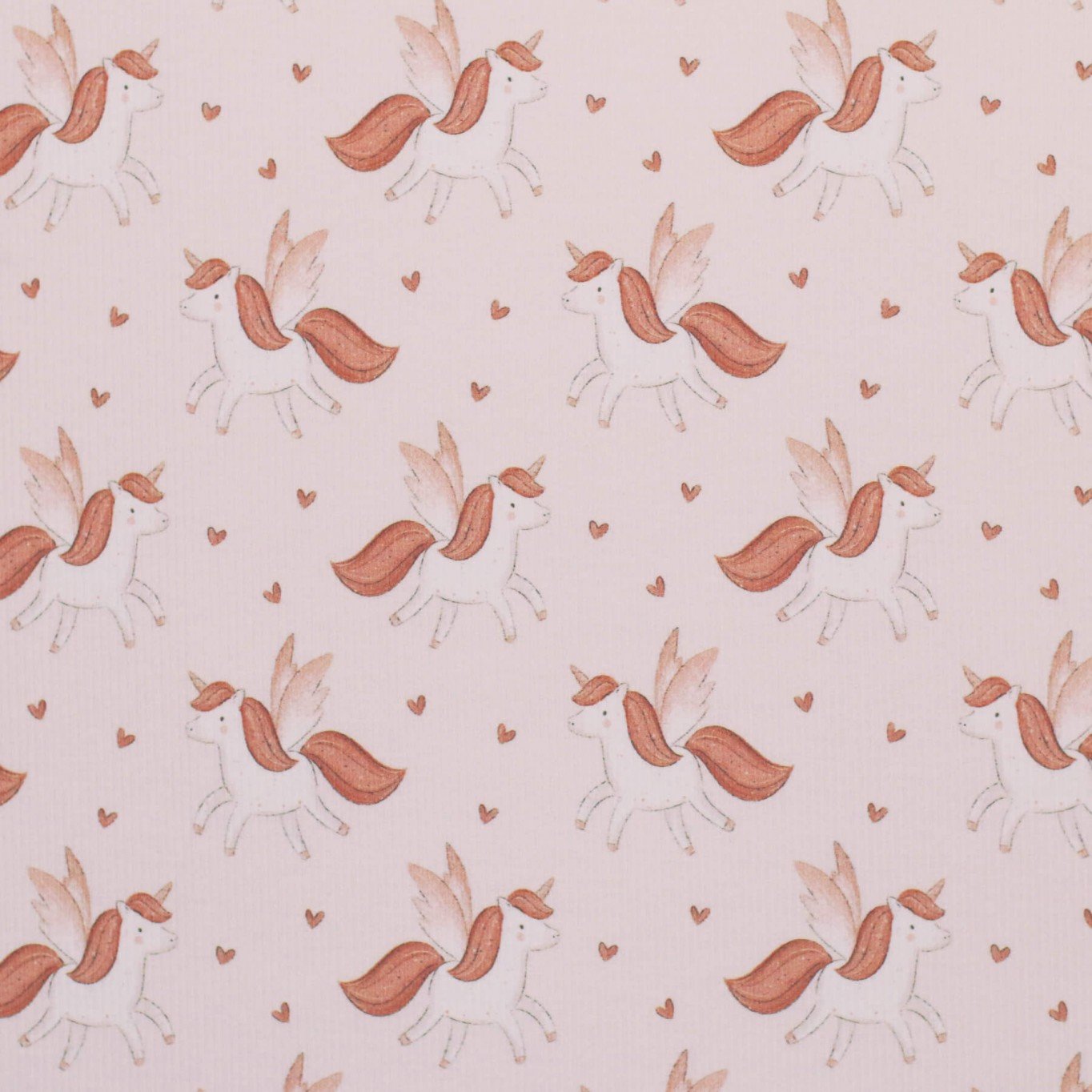 Flying Unicorn - Rib Jersey