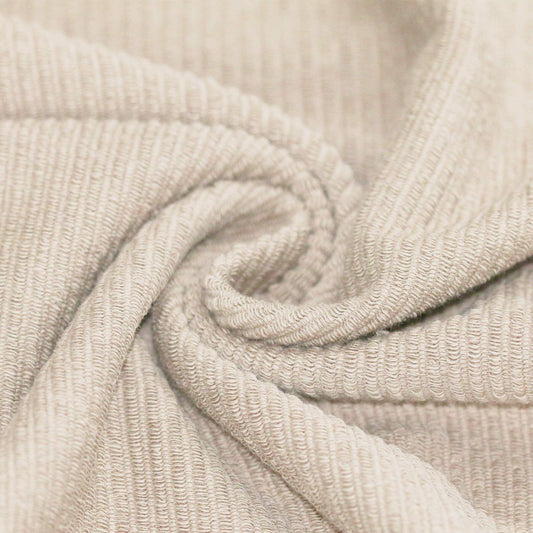 Rib Loop Terry - hellbeige