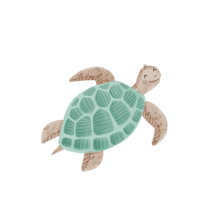 Lade das Bild in den Galerie-Viewer, Schildkröte türkis Bügelbild klein
