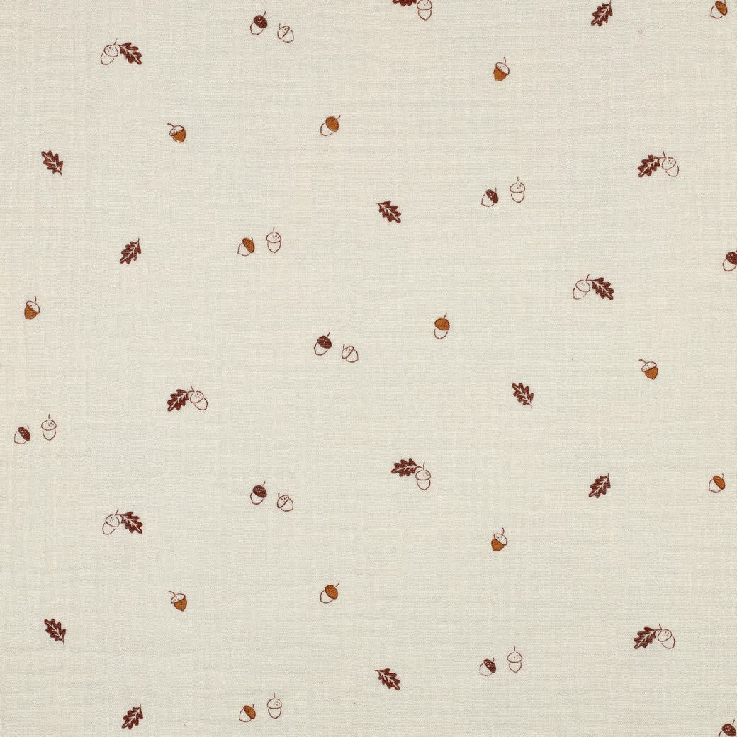 Musselin Acorns natur