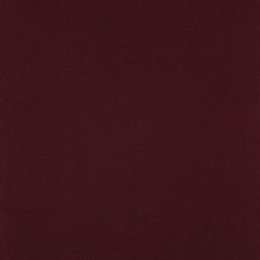 geripptes Bündchen aubergine