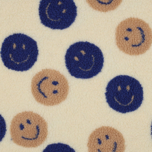 Teddy Smiley beige/ blau