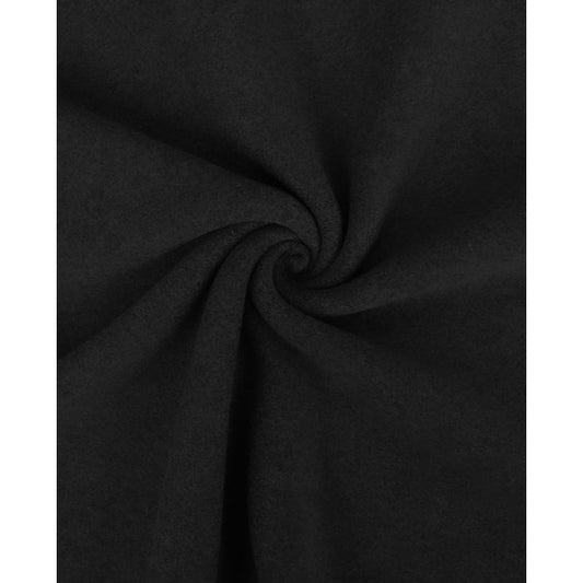 Double Fleece schwarz