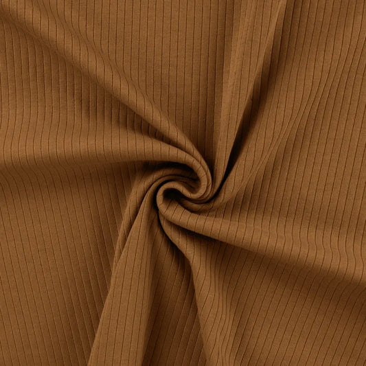 Breit Rib Jersey caramel