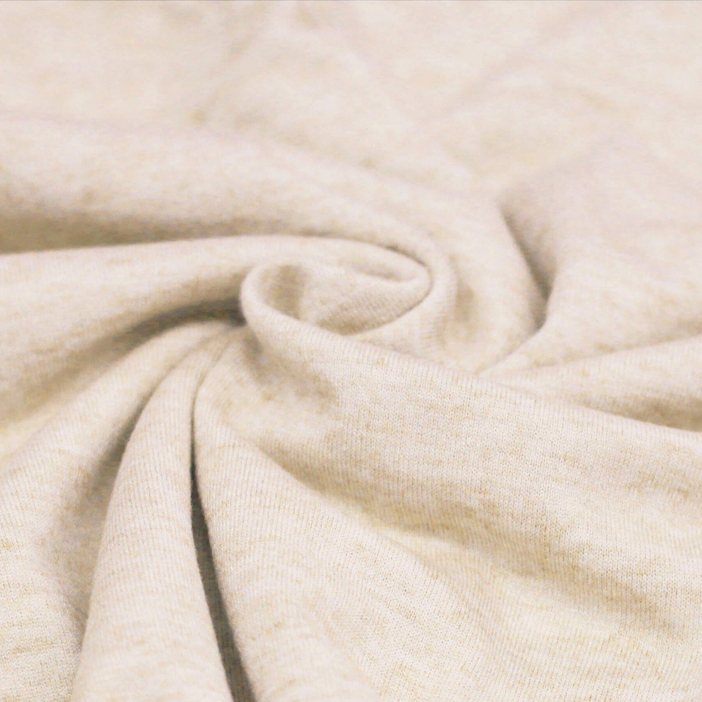 Cashmere Touch Jersey - cream melange