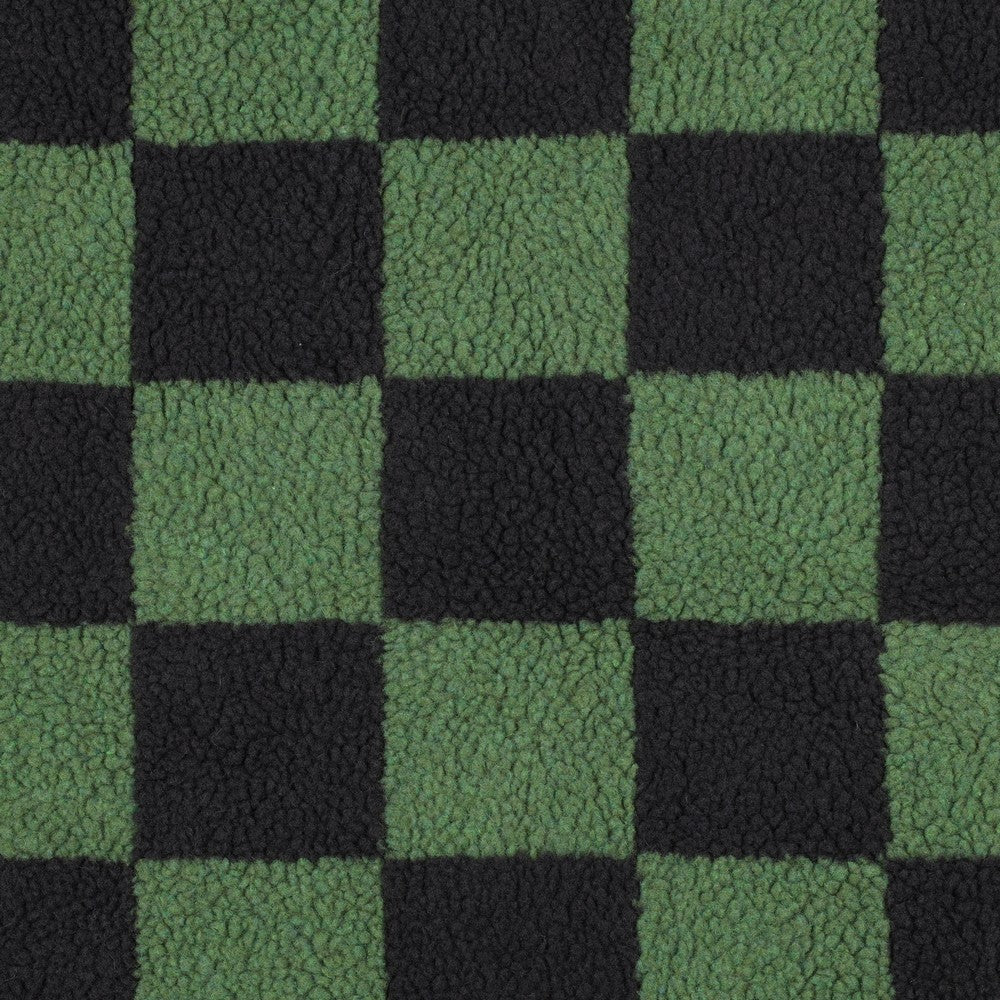 Teddy Check grün/anthracite