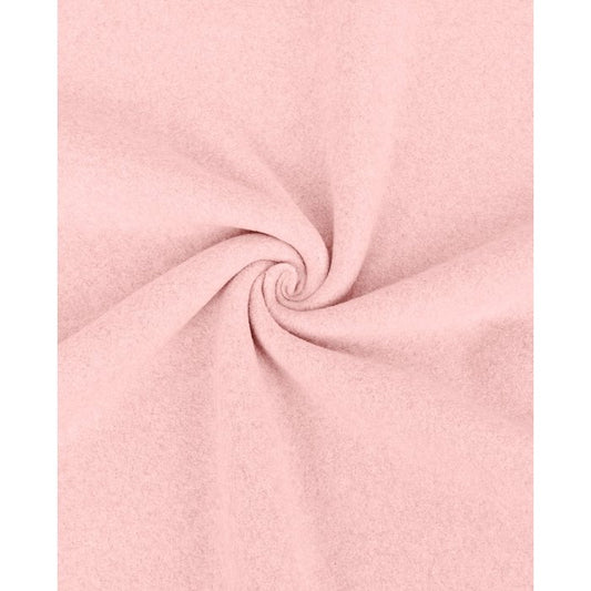 Double Fleece hell rosa melange