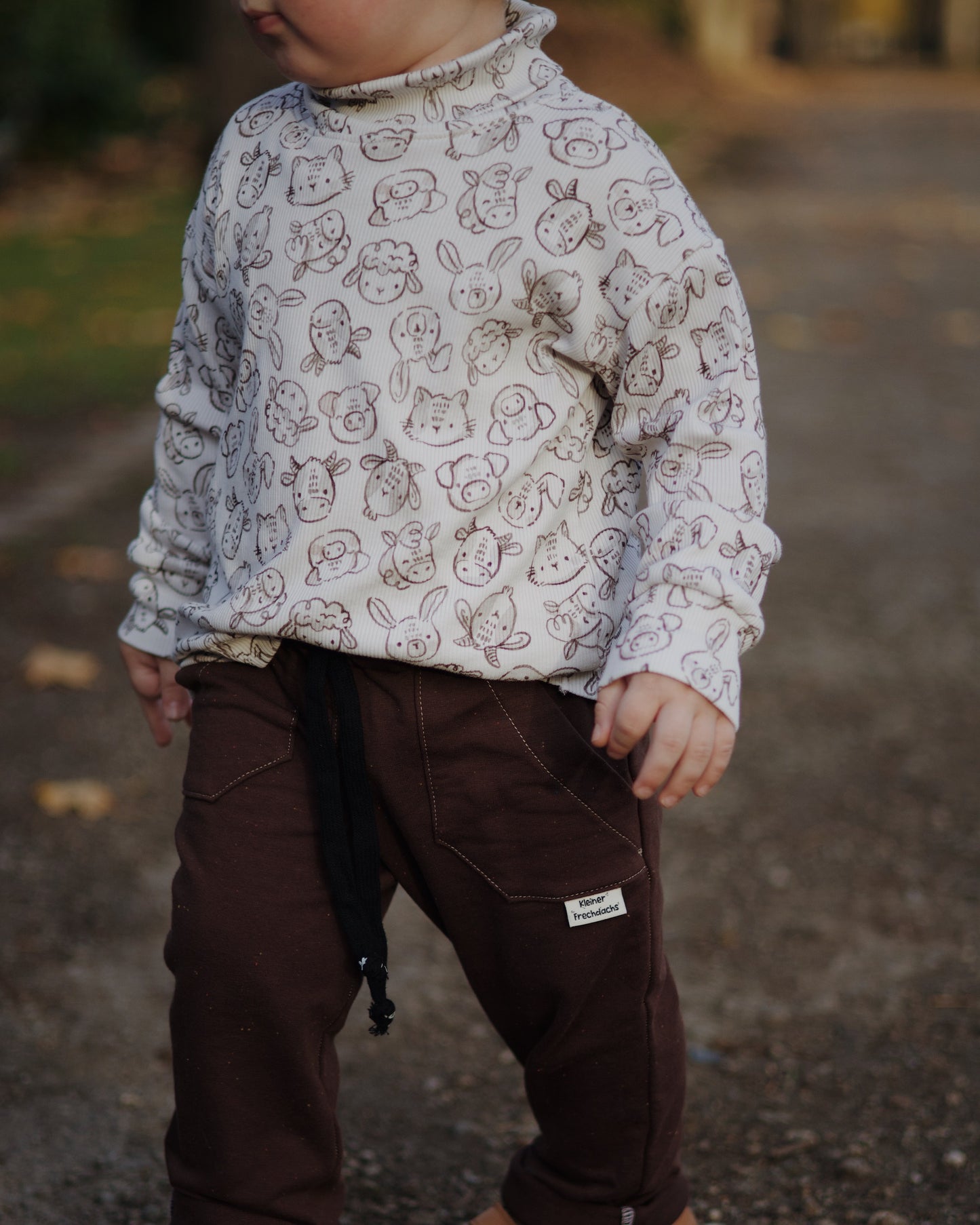 Farm Animals  - Rib Jersey