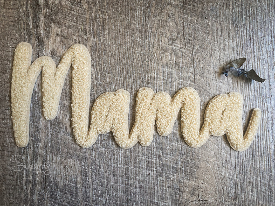 Mama - Chenille Patch