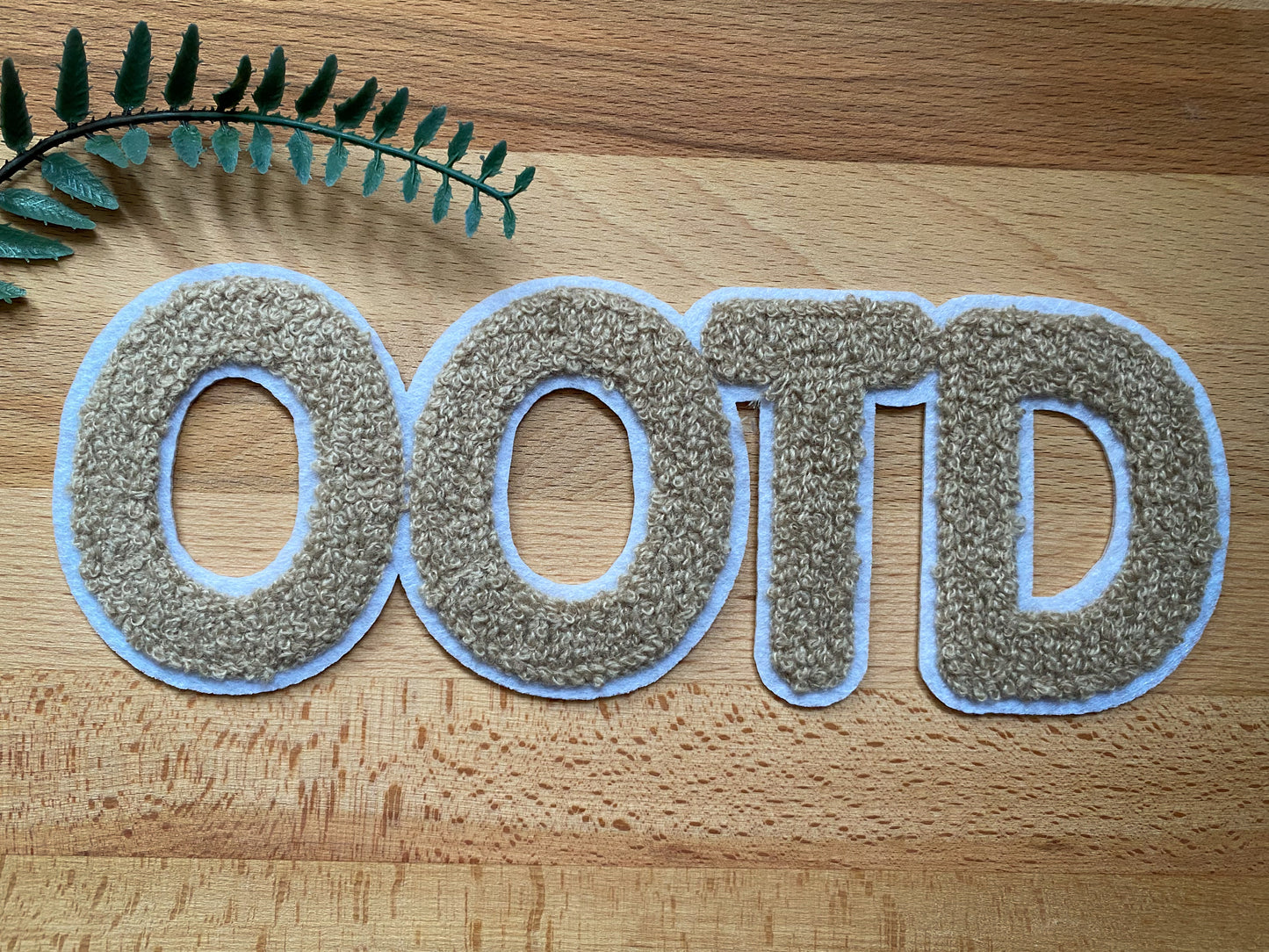 OOTD - Chenille Patch