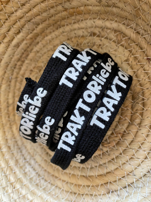 Kordel Traktorliebe schwarz