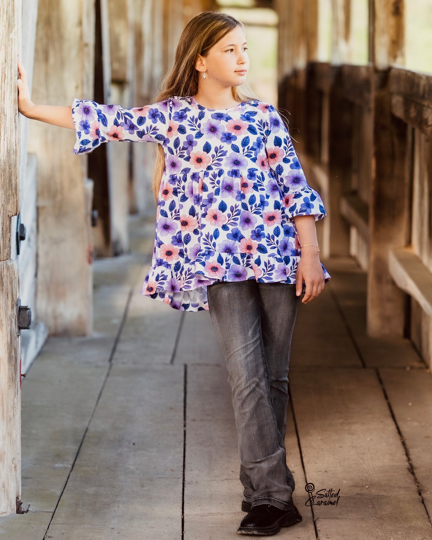 Violett Flowers - Jersey
