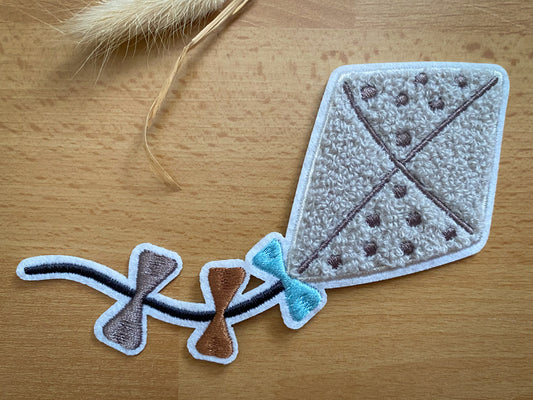 Drachen steigen - Chenille Patch (fly a kite)
