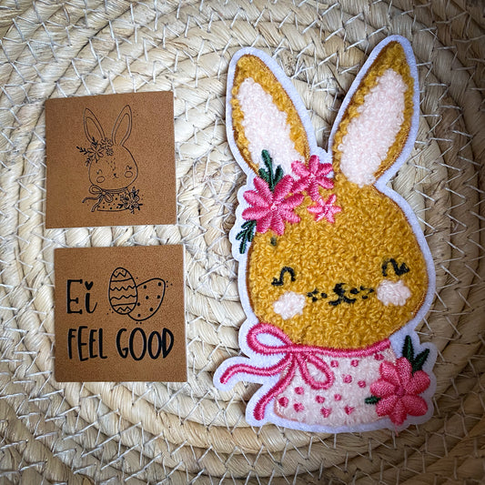Label Set "Hasenmädchen"