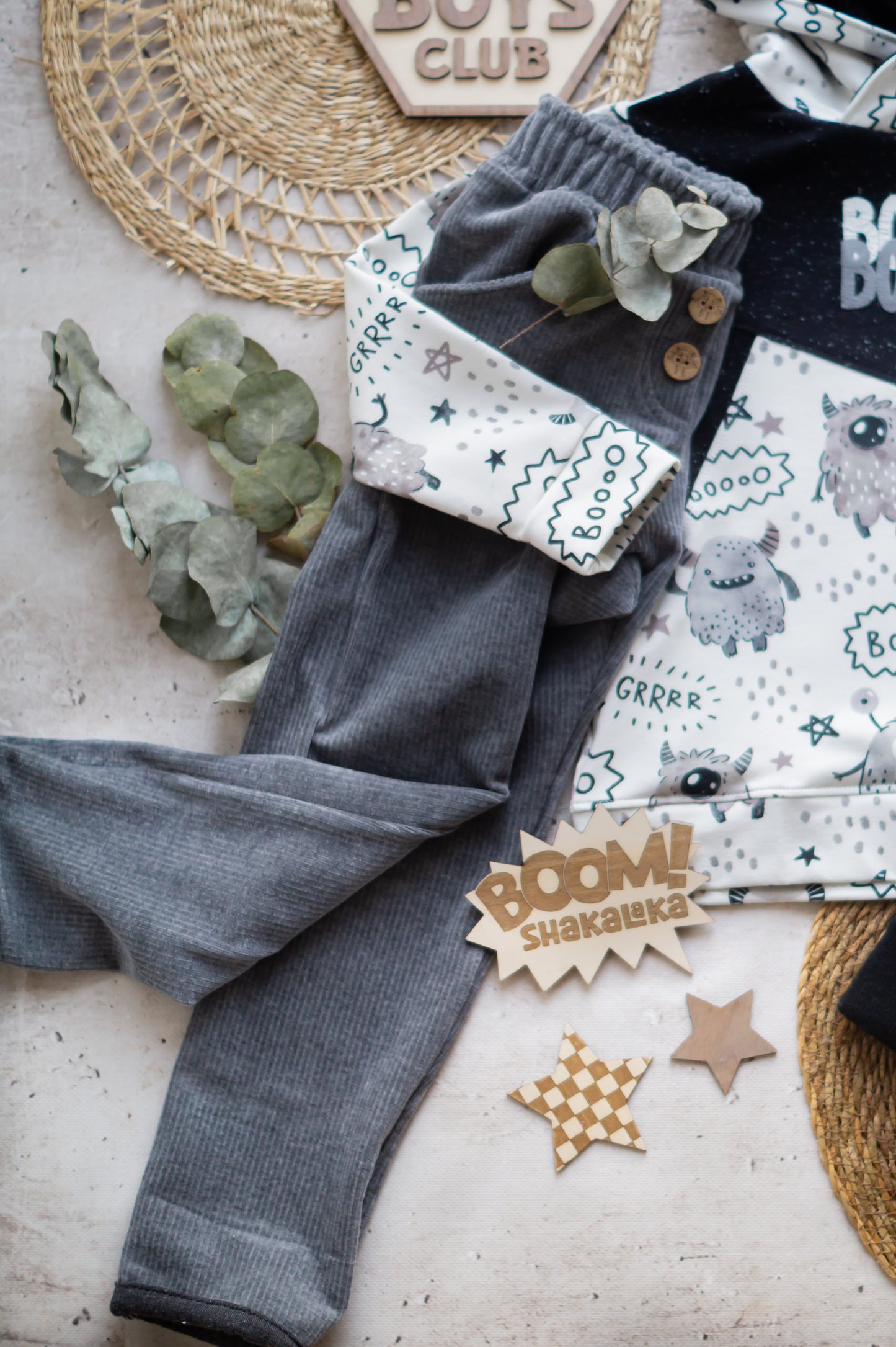 Monsters - French Terry