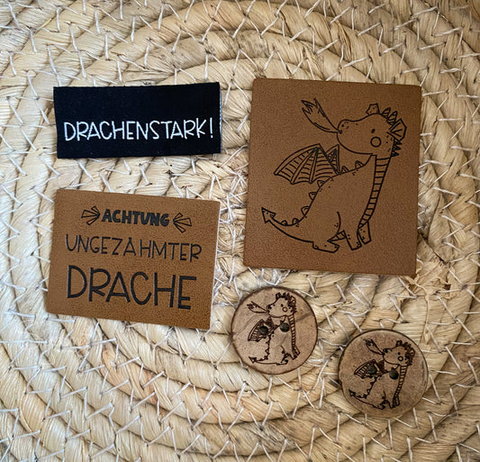 Label Set "Drache Tim"