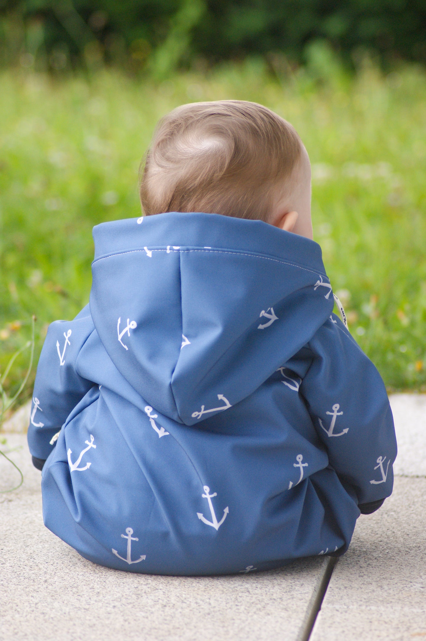 Anker dunkelblau - Softshell -