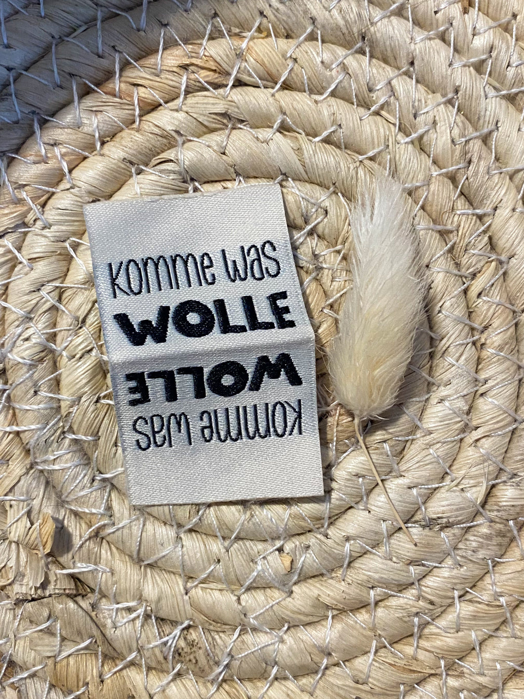 Komme was Wolle - Web Label