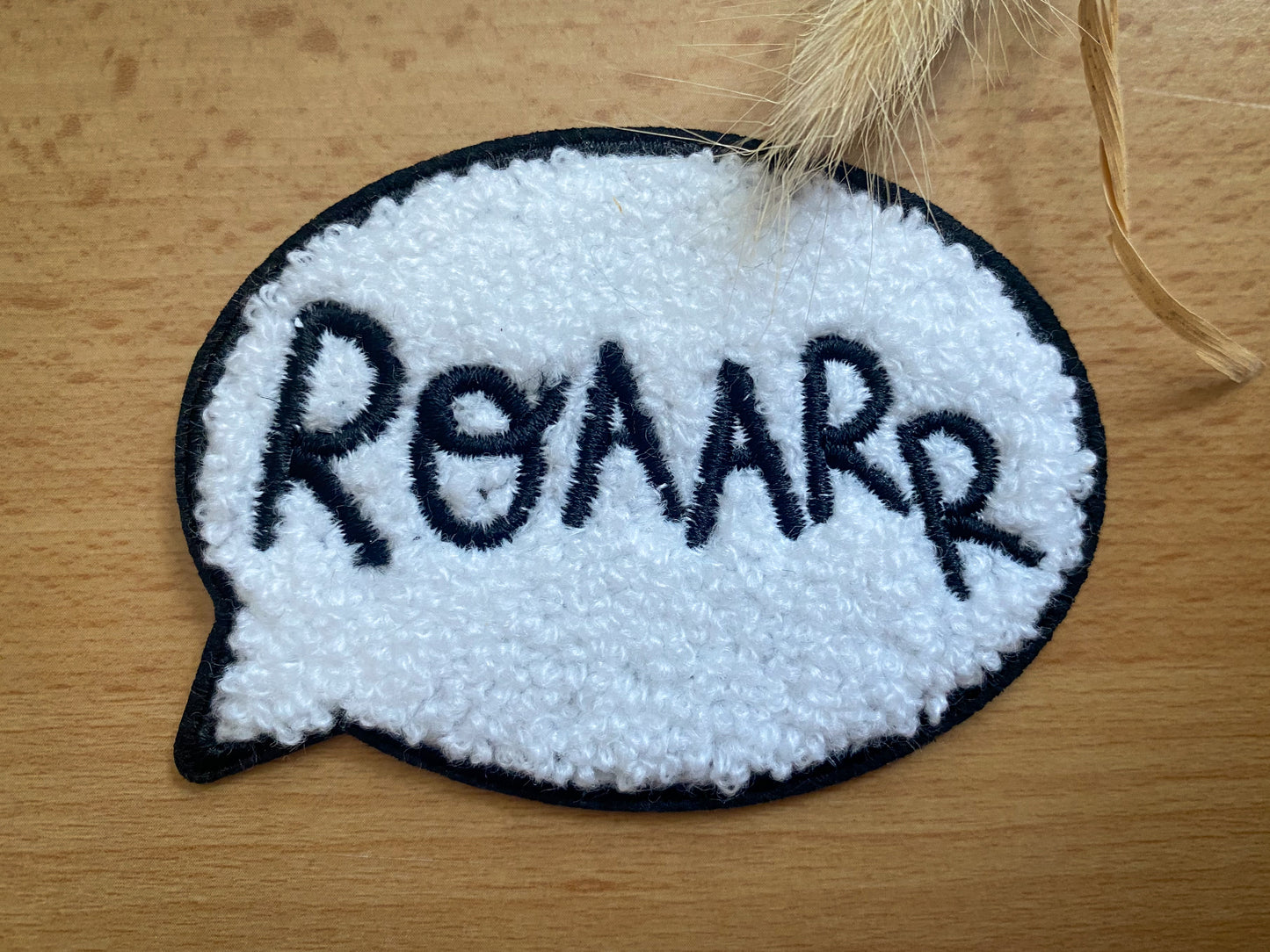 Roaarr - Chenille Patch