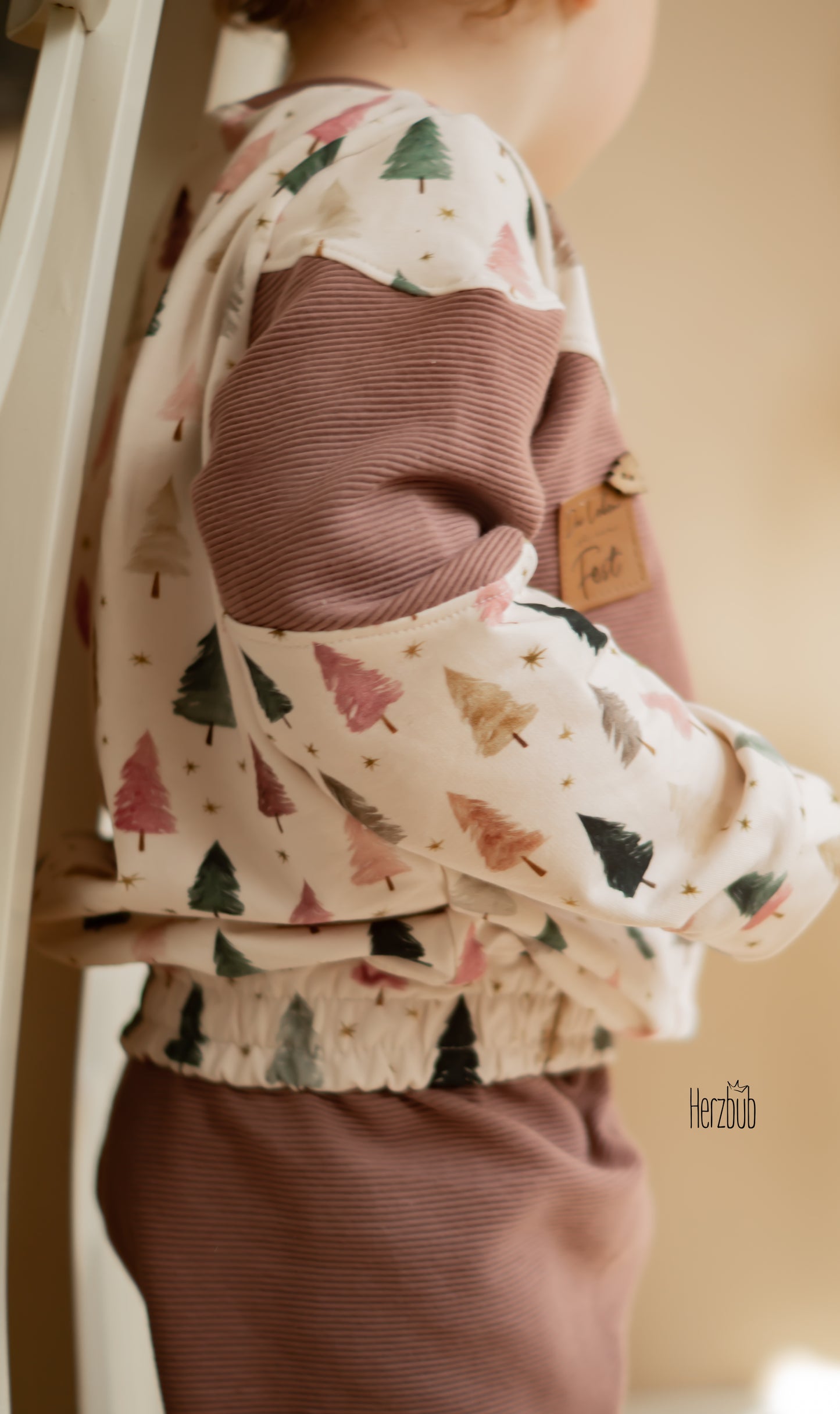 Bunte Tannen - French Terry