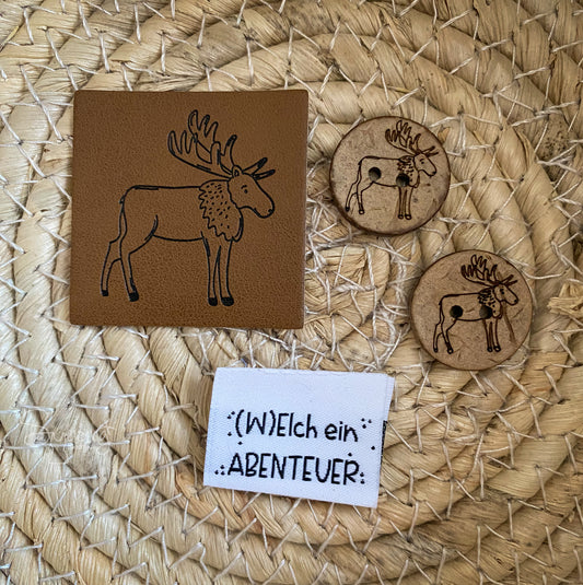 Label Set "Elch"