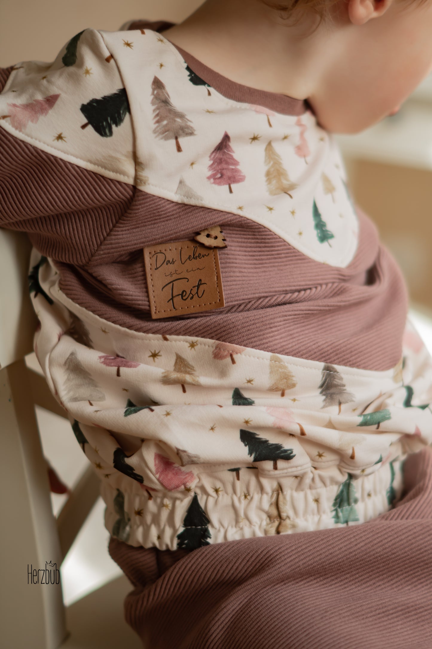 Bunte Tannen - French Terry