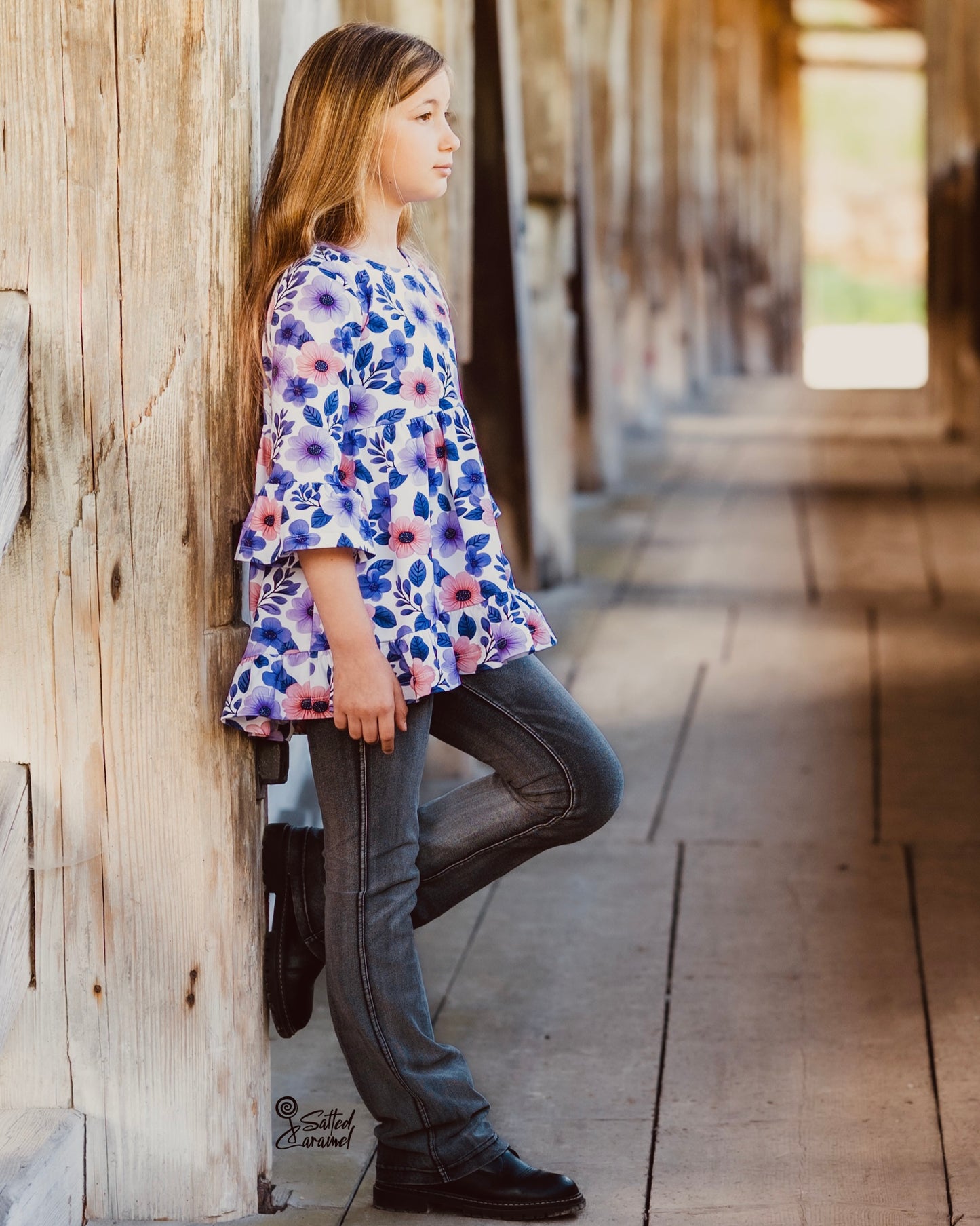 Violett Flowers - Jersey