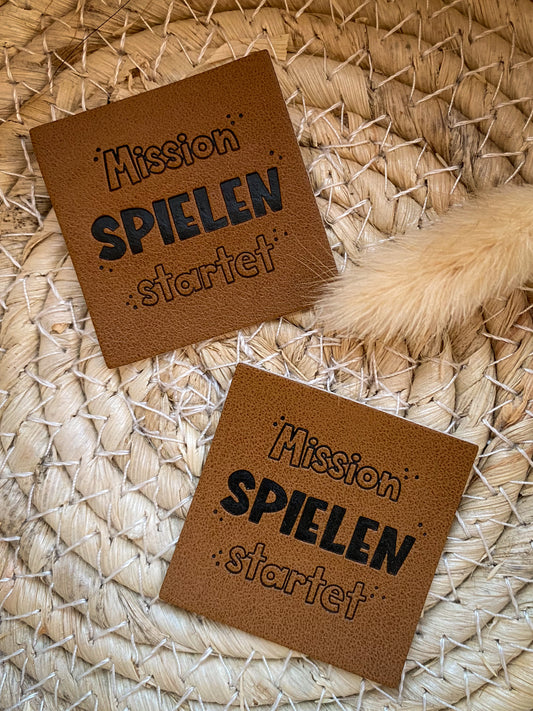 Mission SPIELEN startet - Label