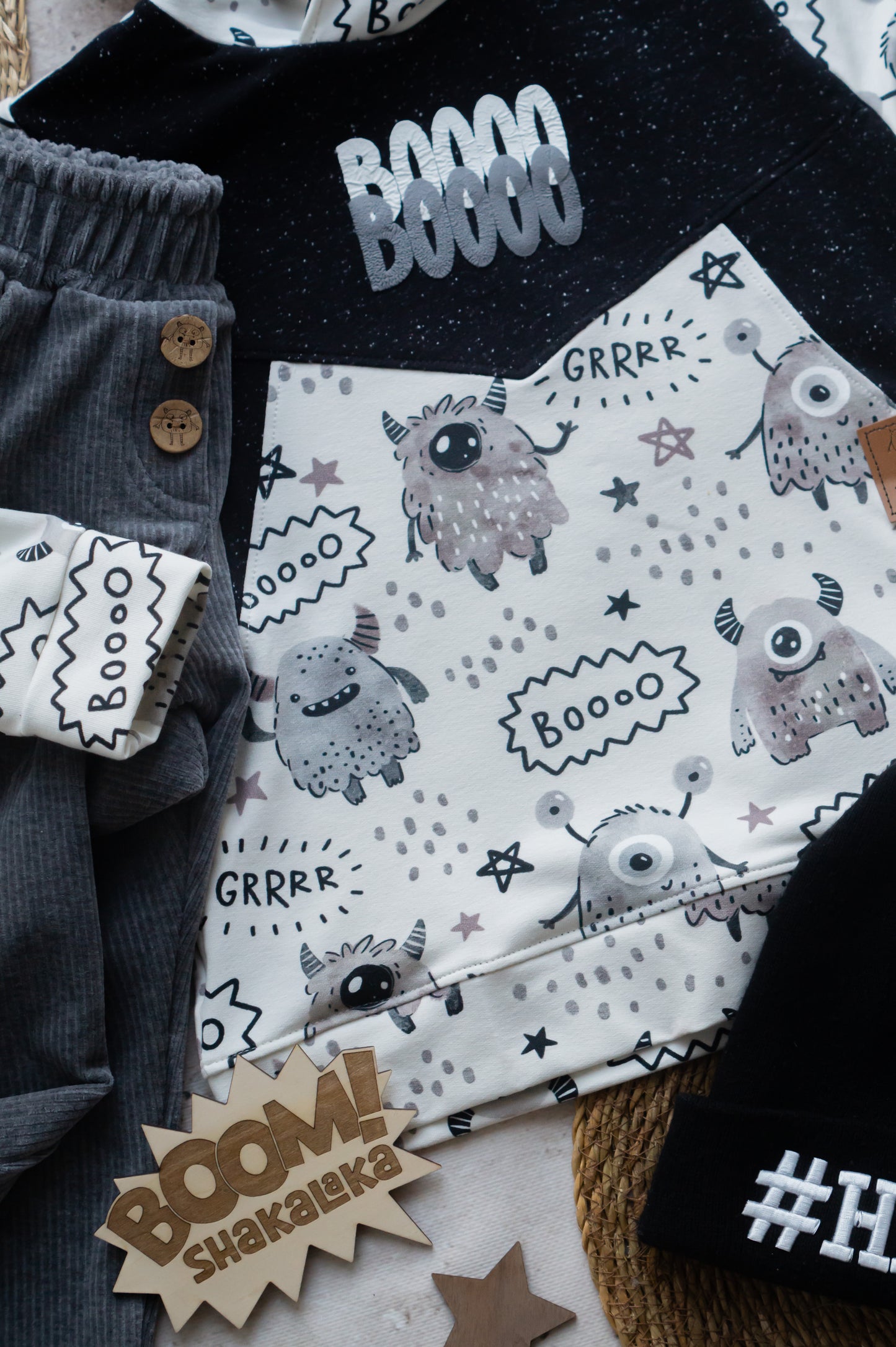 Monsters - French Terry