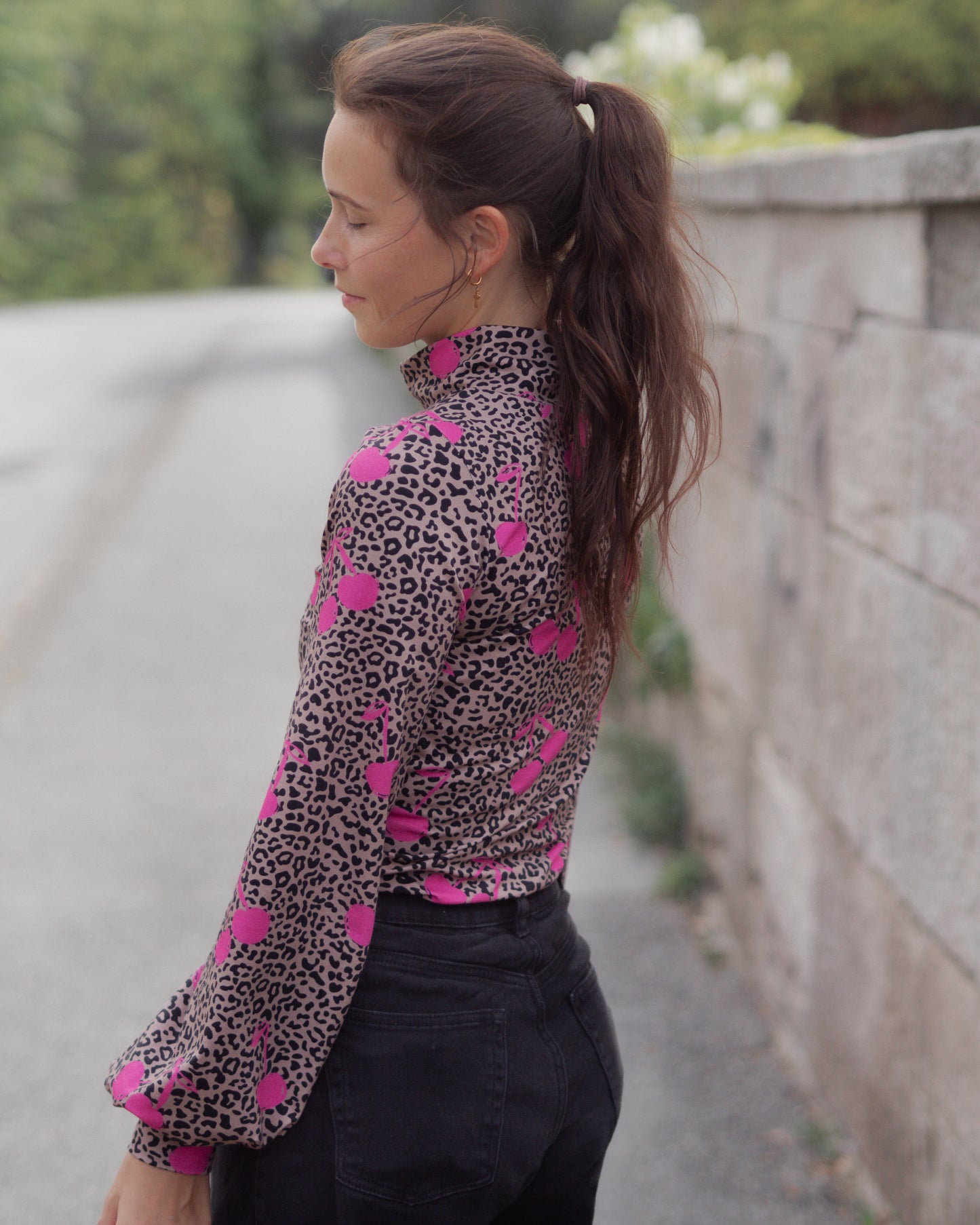 LEO Kirsche beige/pink - Jersey