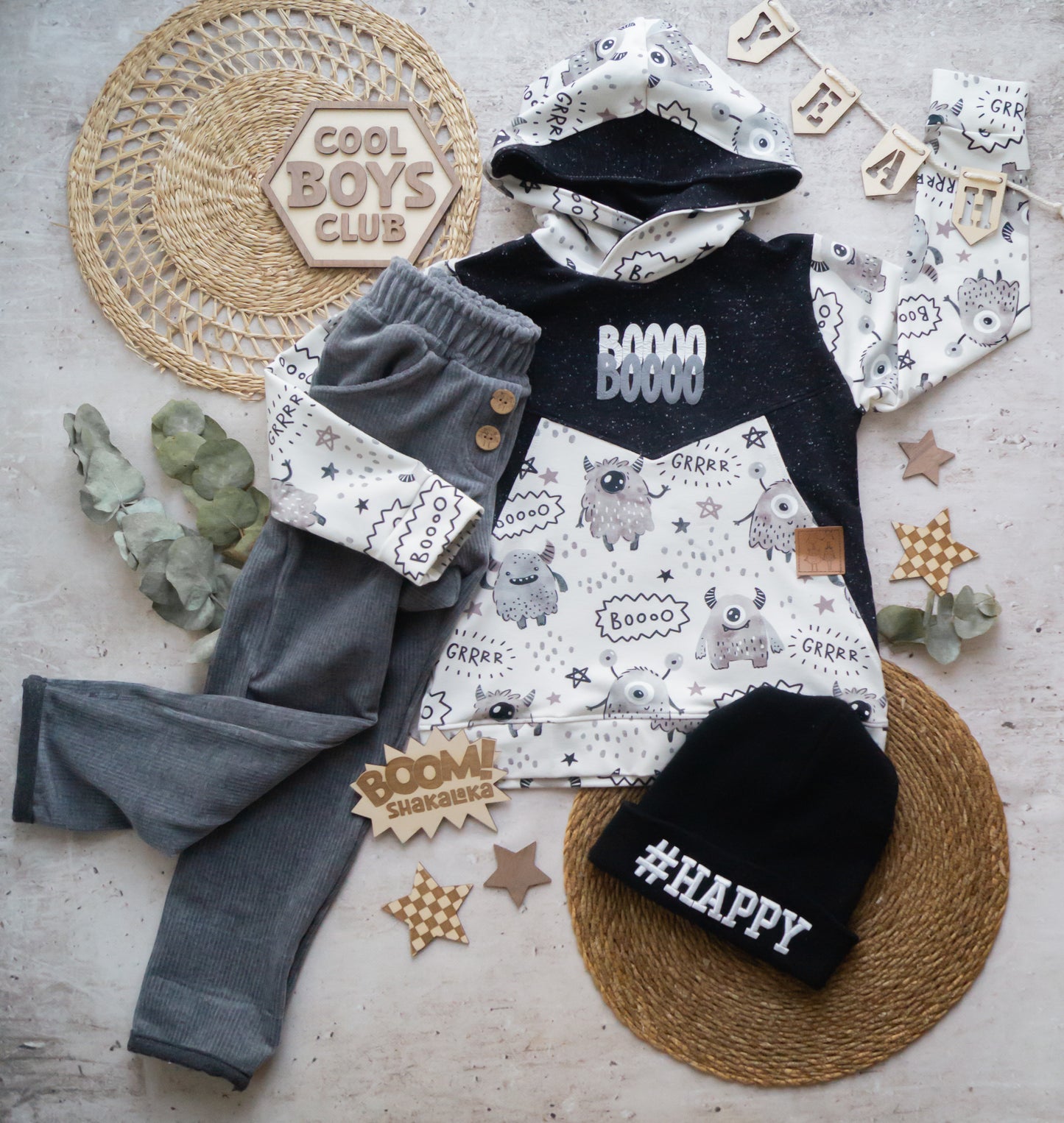 Monsters - French Terry