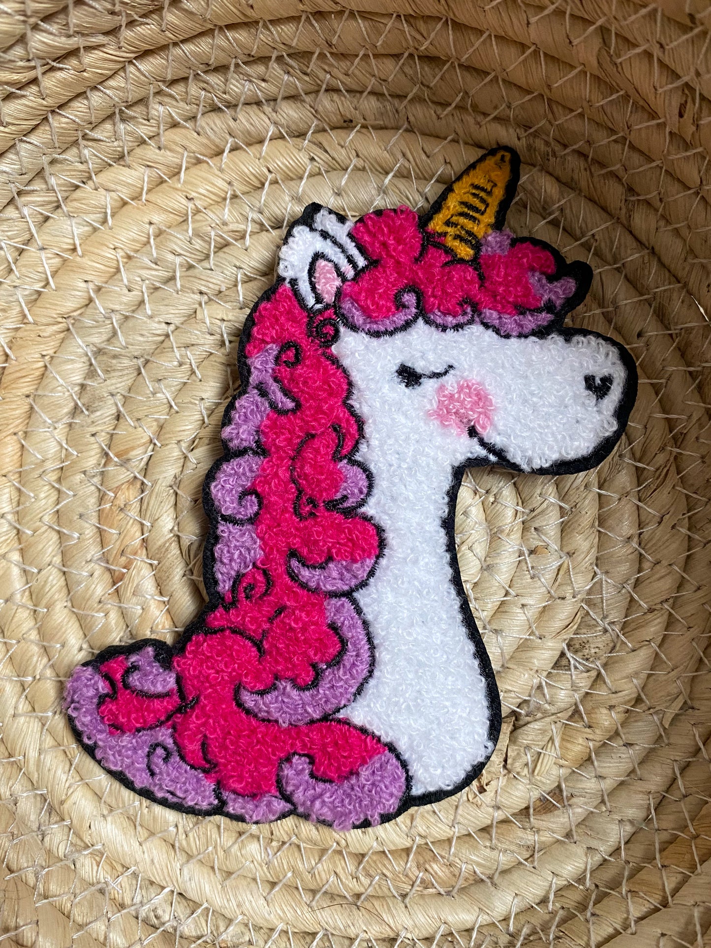Einhorn - Chenille Patch
