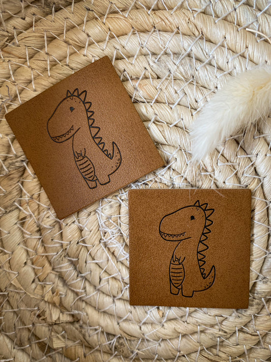 T-Rex Paul - Kunstleder Label