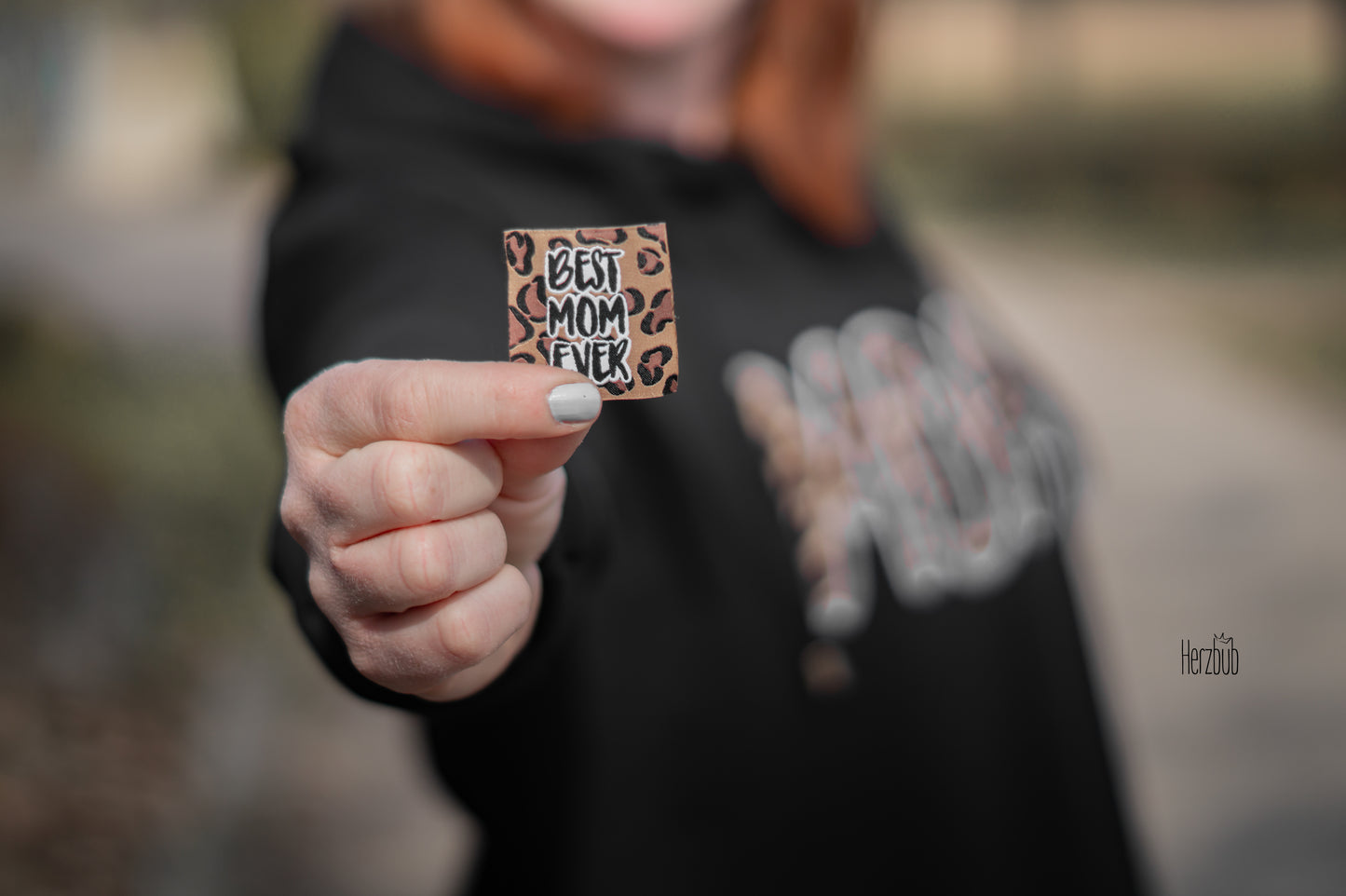 Best Mom Leo - Web Label - 4x4cm